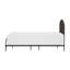 Lit festonné en métal Clenon, bronze-2143608245