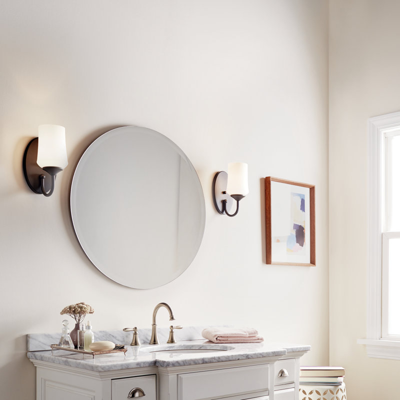 Armed Sconce, Olde Bronze
