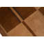 Wool Geometric Area Rug in Brown/Ivory