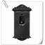 Pendule rétro d'aspect bois-475624316