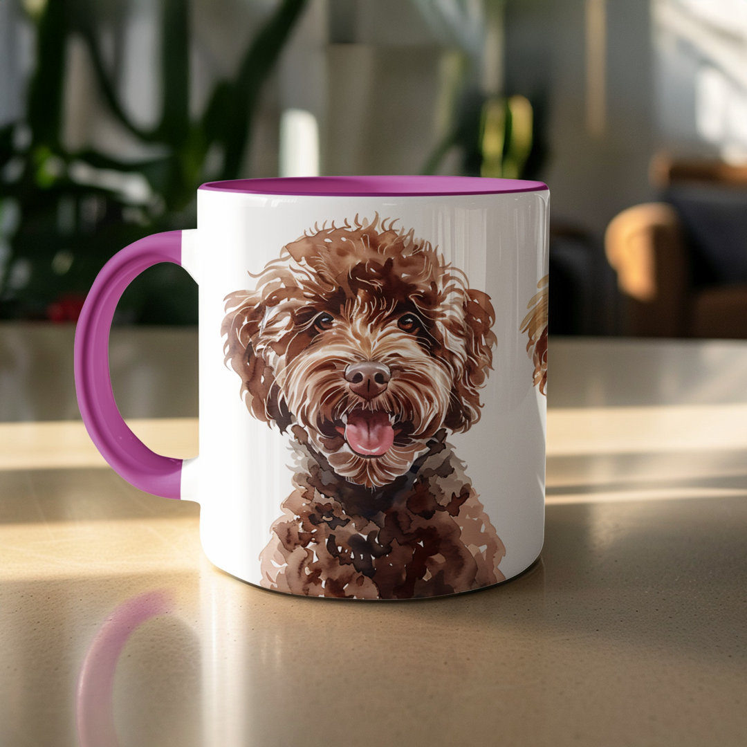 Watercolor Chihuahua Design 11oz Coffee Mug