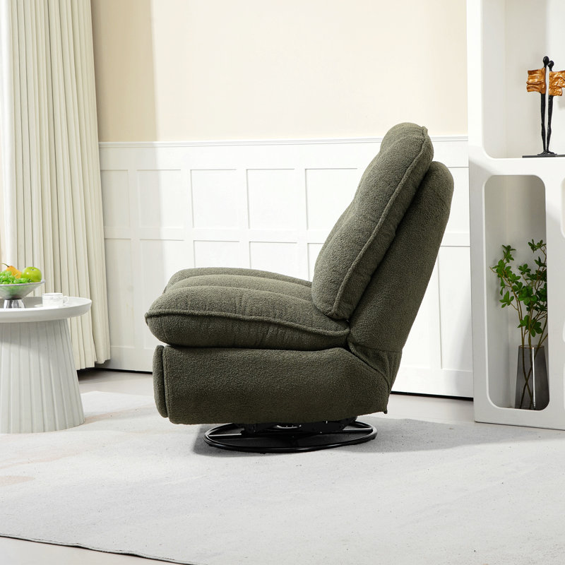 Fauteuil inclinable pivotant à 360 ° Chenille