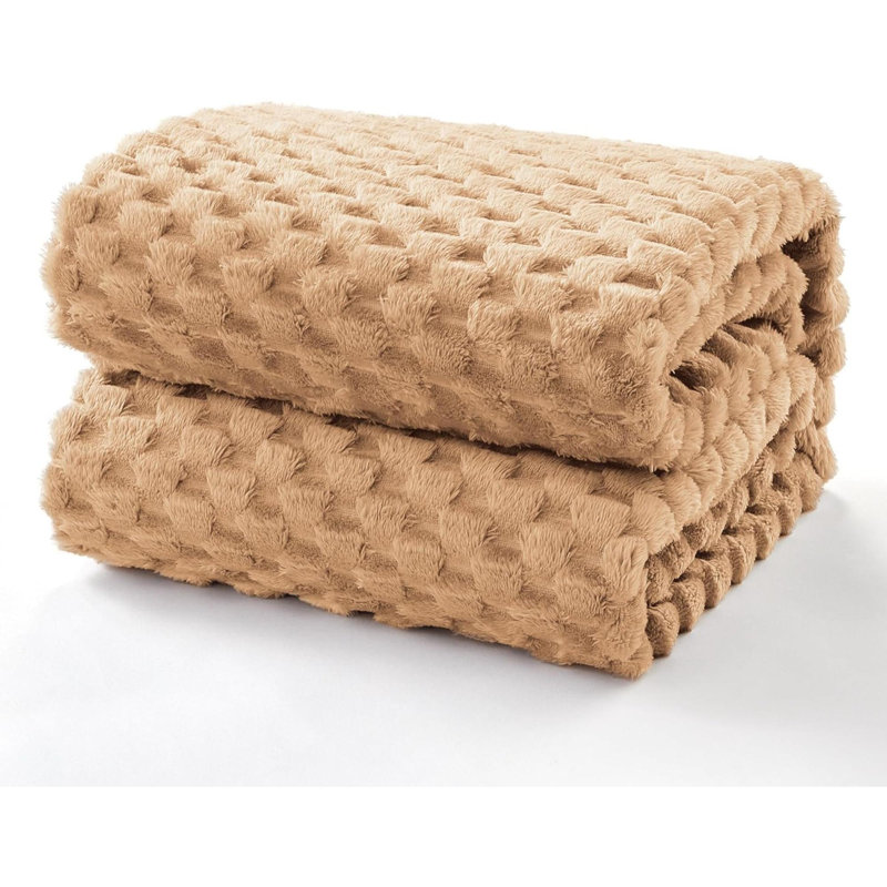Throw Blanket, Camel