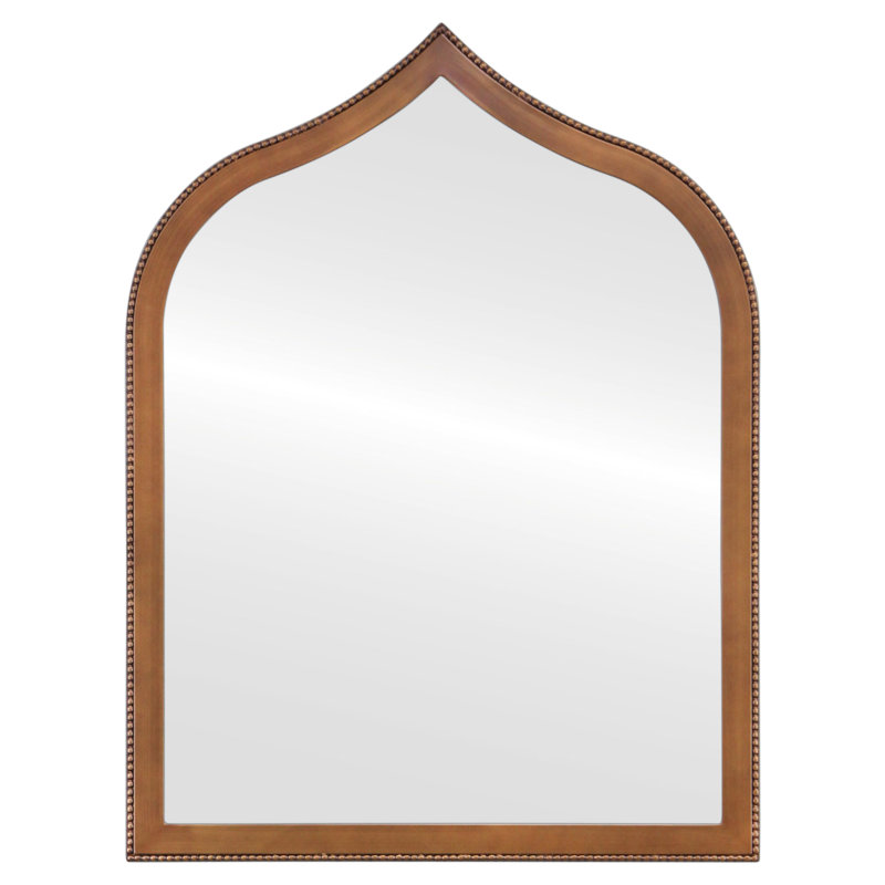 Miroir Aspynn, 32,38 po x 24,38 po, Bronze automnal