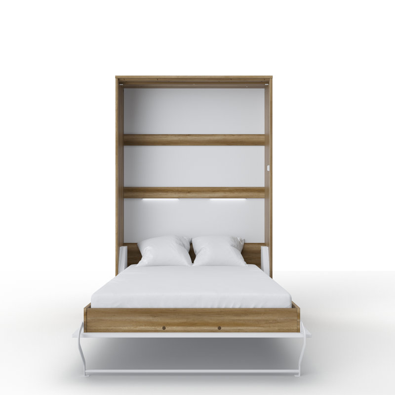 Aubri European Double (140 x 200cm), European Kingsize (120 x 200cm), White/Light Brown