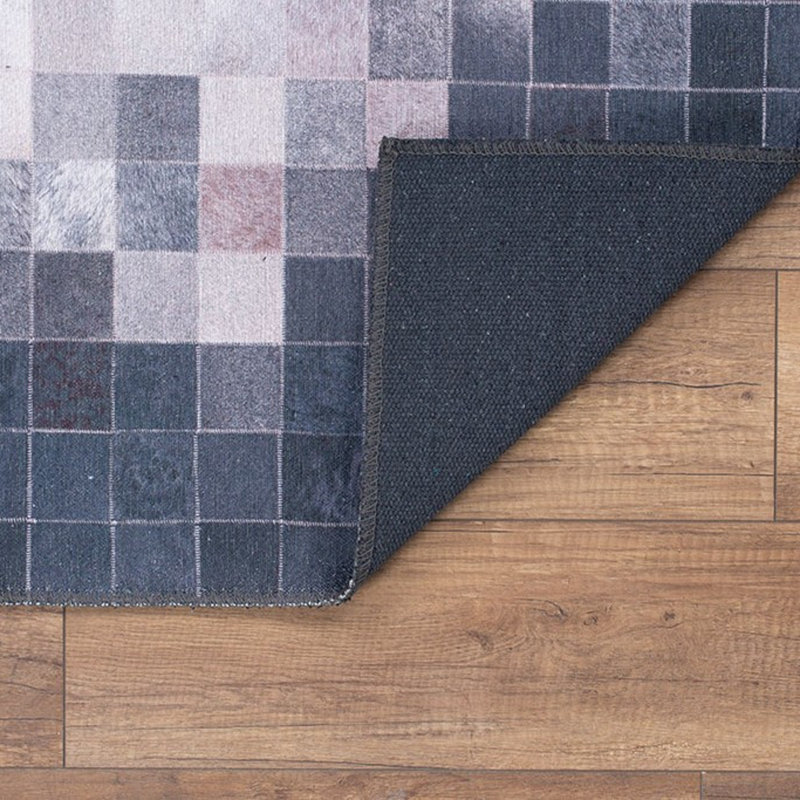 Premium 100% Polyester Area Rug, 6.9 x 10.2 ft | 1850 g/m², 0.2 in Pile Height | Recycled Poly Cotton Underside | Machine Washable at 30°C | Soft, Durable, Eco-Friendly Design for Modern Living Spaces