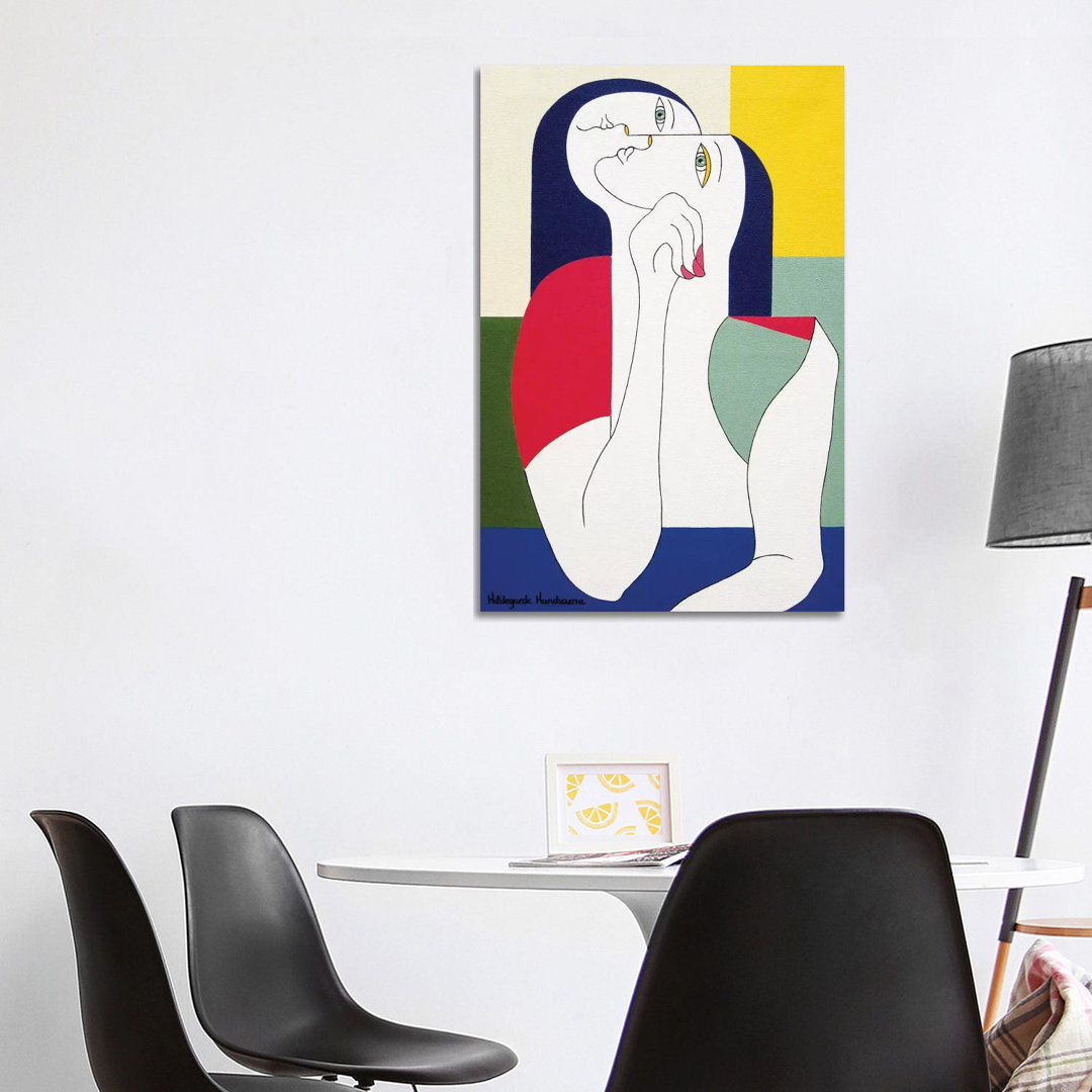 La Pensée Sauvage by Hildegarde Handsaeme - Wrapped Canvas Graphic Art
