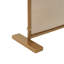 Pare-feu arqué de 103,5 cm (40,75 po), 103,5 x 20 x 85 cm (40,75 x 7,87 x 33,46 po), en fer, monobloc, noir, panneau unique en maille arquée-985960680