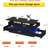 Foldable Coffee Table With Drawers And Led Alluring Modern Tempting