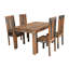 Goa Cube Solid Wood Dining Table