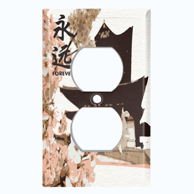 1 - Gang Toggle Light Switch Standard Wall Plate