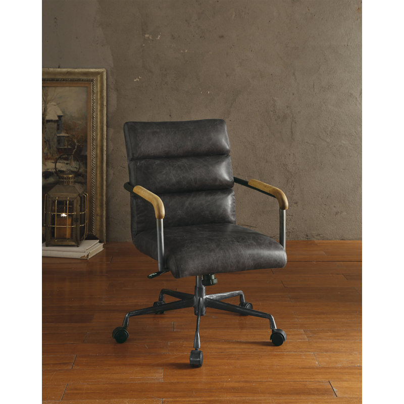 Chaise de bureau Harith, Ardoise
