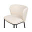 Mina Upholstered Counter Stool with Metal Frame-95982244