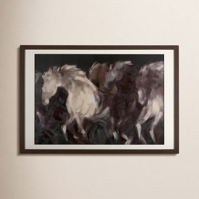 Running Wild - Quick Hand-Embellished Print