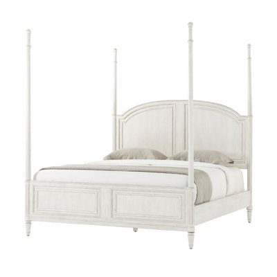 Tavel Solid Wood Four Poster Bed