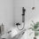 Robinet de baignoire en laiton massif avec ensemble de douche à main, douche à main à 3 réglages, bec de baignoire à 2 fonctions, robinet de baignoire mural certifié CUPC NSF