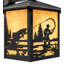 Rustic Lodge 1 - Light Armed Sconce