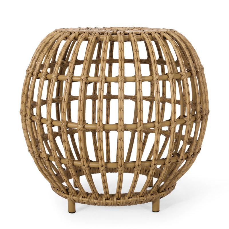 Table d'appoint - brun, pièce de perfection faite à la main, l 29,50 po x P 29,50 po, H 15,30 po, ajout décoratif élégant brun, fabriqué à la main, à installation rapide