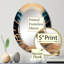 Armeria - Miroir mural moderne ovale-266413817