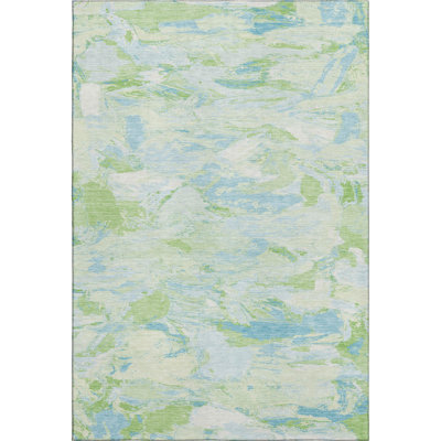 Premium Machine Washable Sykora AMF1344 Abstract Rug
