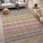 Machine Washable Indoor/Outdoor Chantille ACN2531 Stripes Rug-1207560039-1207560033