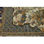 Tapis unique en laine noué à la main de style années 1980 de 8 pi 4 po x 4 pi 6 po Fulga