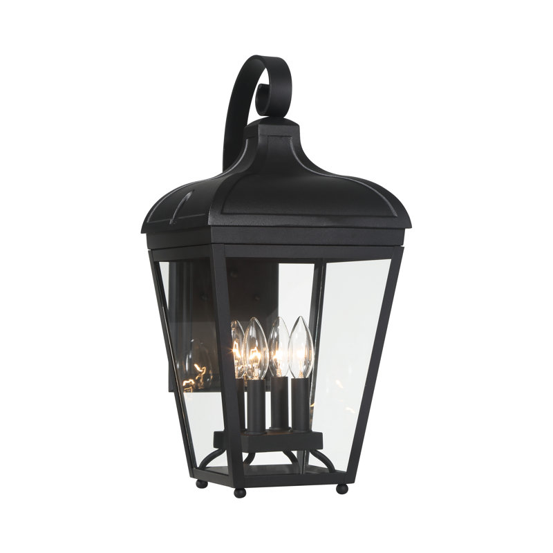 Minka Lavery Marquee - 4 Light Outdoor Wall Mount In Sand Coal Finish