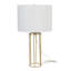 Lampe de table en métal Velmarie
