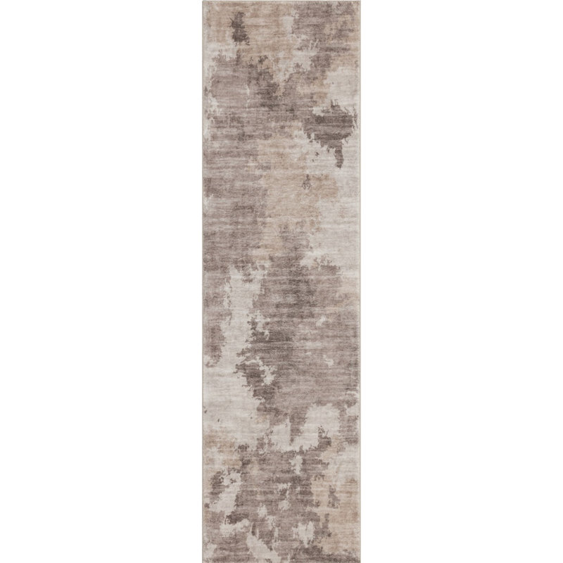Contemporary Design Multi Accent Rug, Runner 2' x 7'