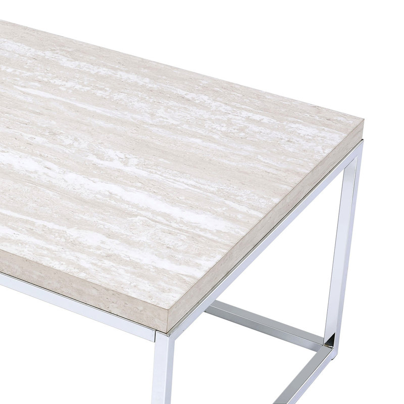 Table basse à base ouverte
