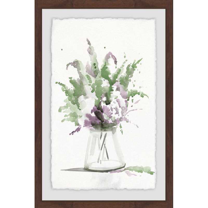 Ferntastic 1 Piece Single Picture Frame Painting, 91cm H x 61cm W x 4cm D