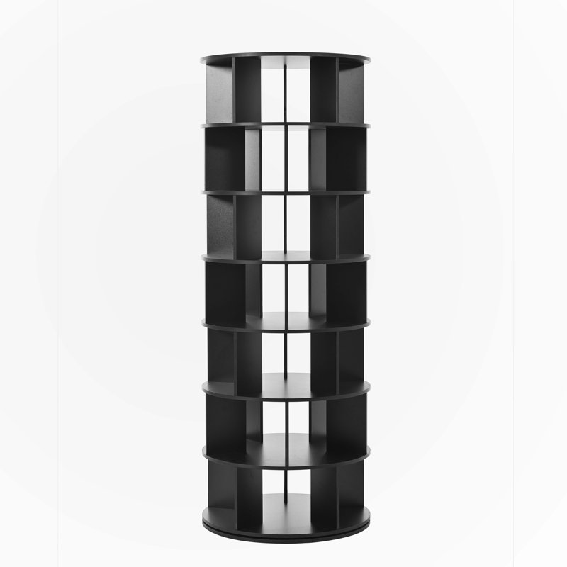 360° Rotating Shoe Rack Organizer: 7-Tier Spinning Tower for Entryway, Closet, Living Room