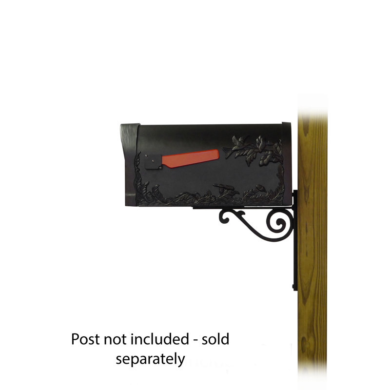 Hummingbird Aluminum Post Mounted Post box