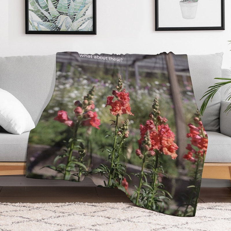 Jeté en flanelle Snapdragon, 60 x 80 po