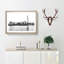 The Shard and London Skyline - Picture Frame Painting Print-56712737-56712742