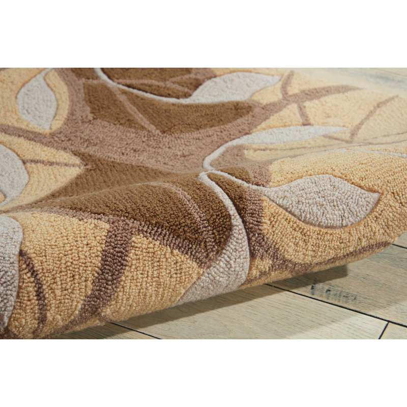Asiha Floral Indoor Rug, Rectangle 5' x 7'6"