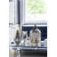 Vase en verre 18 "