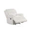 Heaven White 3-Piece Reclining Living Room Set