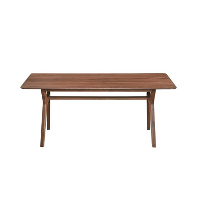 Walnut Solid Wood Base Dining Table