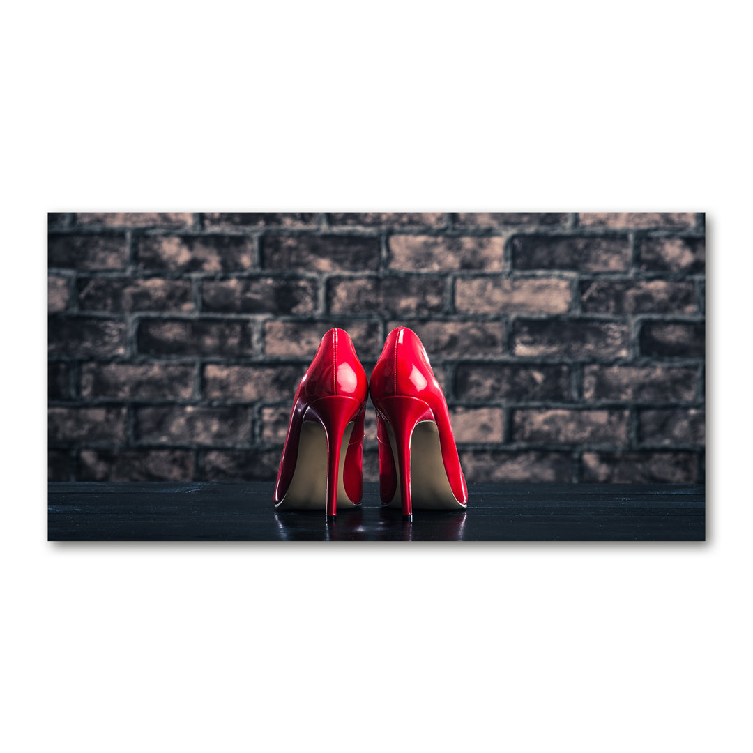 Red Heels - Kunstdrucke auf Leinwand