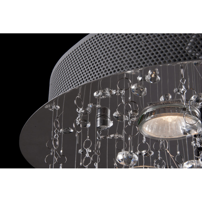Schwartz 3-Light Crystal Chandelier