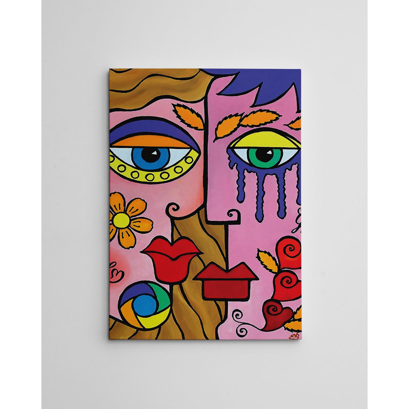 Peinture décorative sur toile