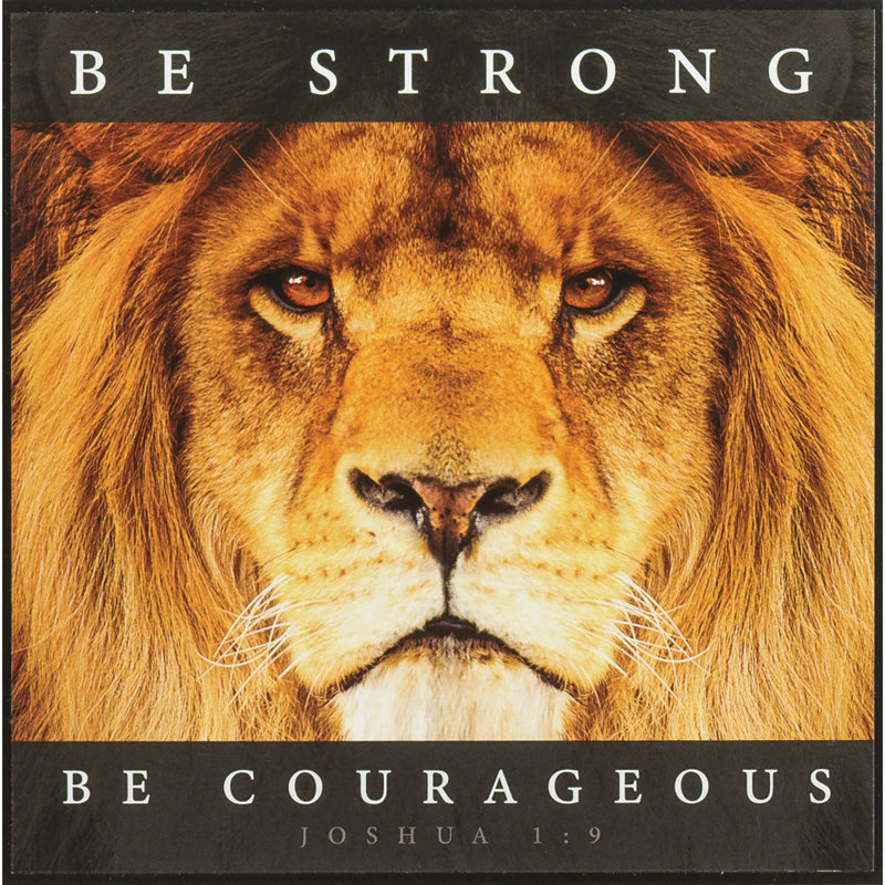 " Be Strong, Be Courageous "