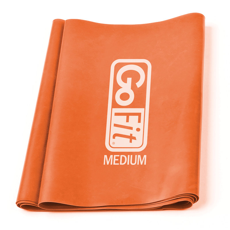 GoFit Orange Resistance Bands / Pilates Bands with Resistance Bands
