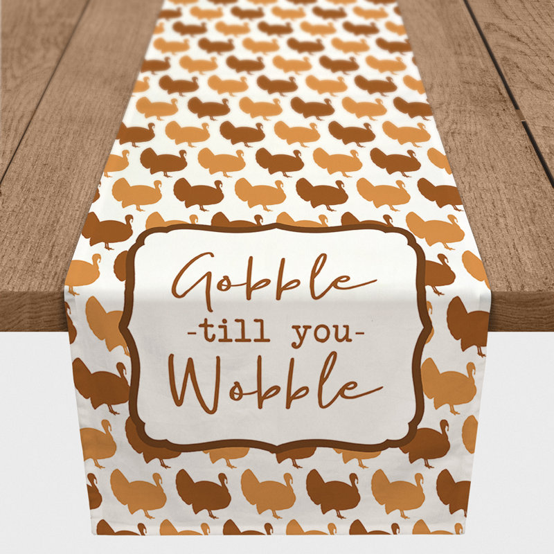 Voltaire Geometric Thanksgiving Table Runner