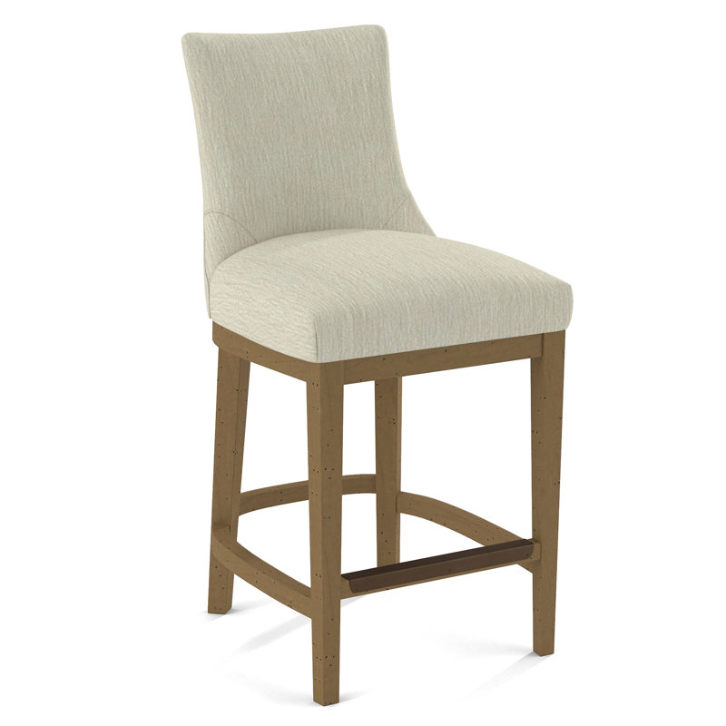 Upholstered Stool, 61689-88, Black