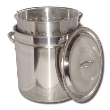 Portable Cooking Pot Steamer Stainless Steel Soup Bucket Cookware Stew Pot  Hot Water Bucket Cooking Container