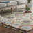 Broaderick Wool and Cotton Floral Indoor Rug-831779988