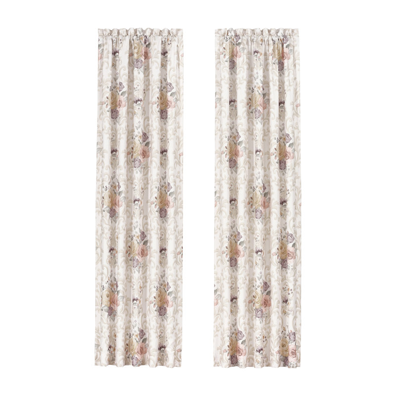 Chardonnay Curtain Panel Pair