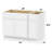 42'' Single Bathroom Vanity Base Only-96923007